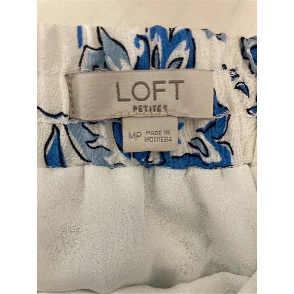 Loft Drawstring Paisley boho Skirt - Picture 3 of 5